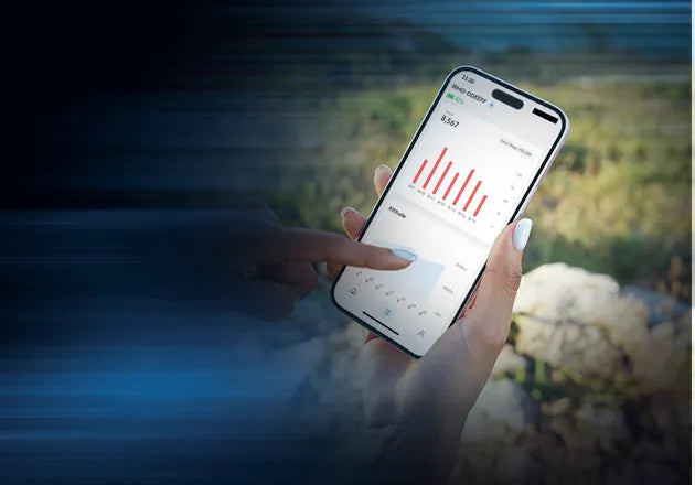 IRMO M1 Motion Tracker App for monitoring exoskeleton movement data and user performance